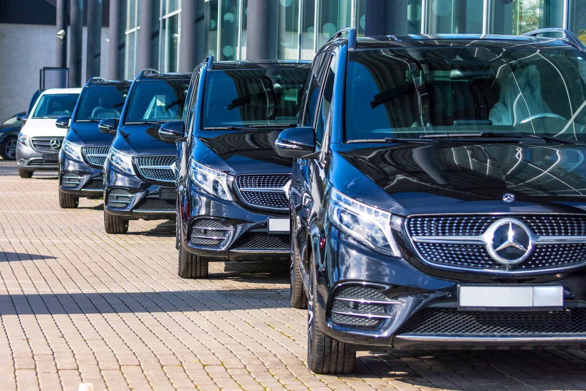 Kundu otel transferleri için Began Tur Mercedes araç filosu